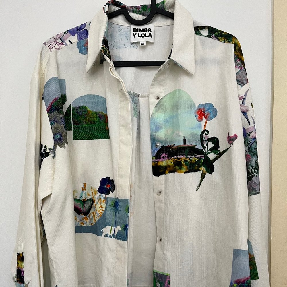 Bimba Y Lola boxy button-up